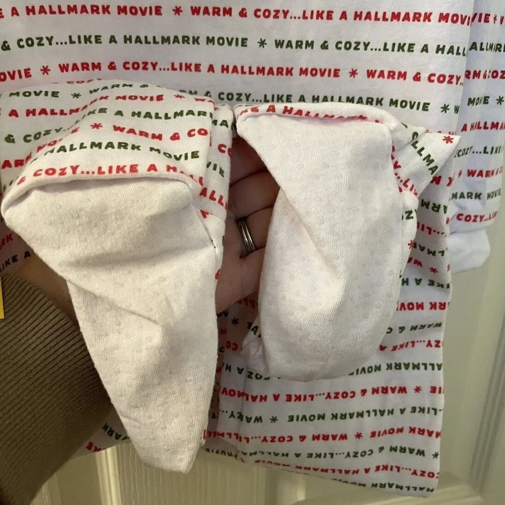 Hallmark Movie Channel Kids Footed Pajamas Footie Christmas Size 3T NWT